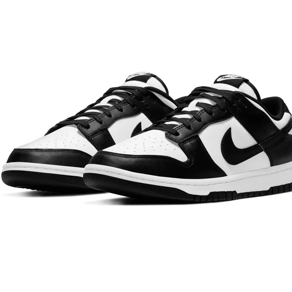 Low Retro White 'Panda' Dunk Nike Black 0821